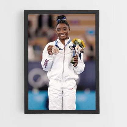 Poster Simone Biles Medal