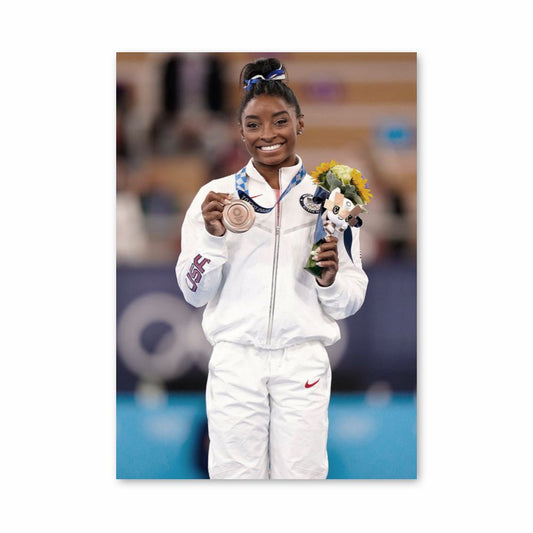 Poster Simone Biles Medal