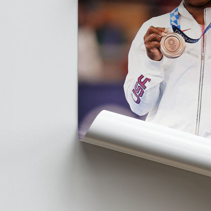 Poster Simone Biles Medal