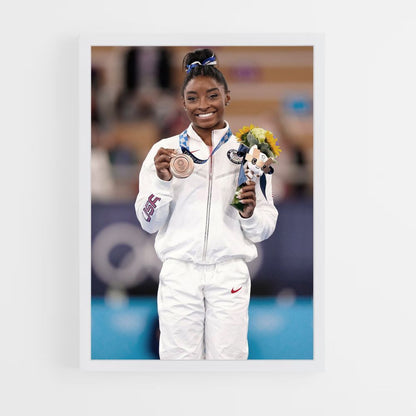 Poster Simone Biles Medal