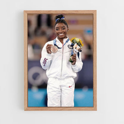 Poster Simone Biles Medal