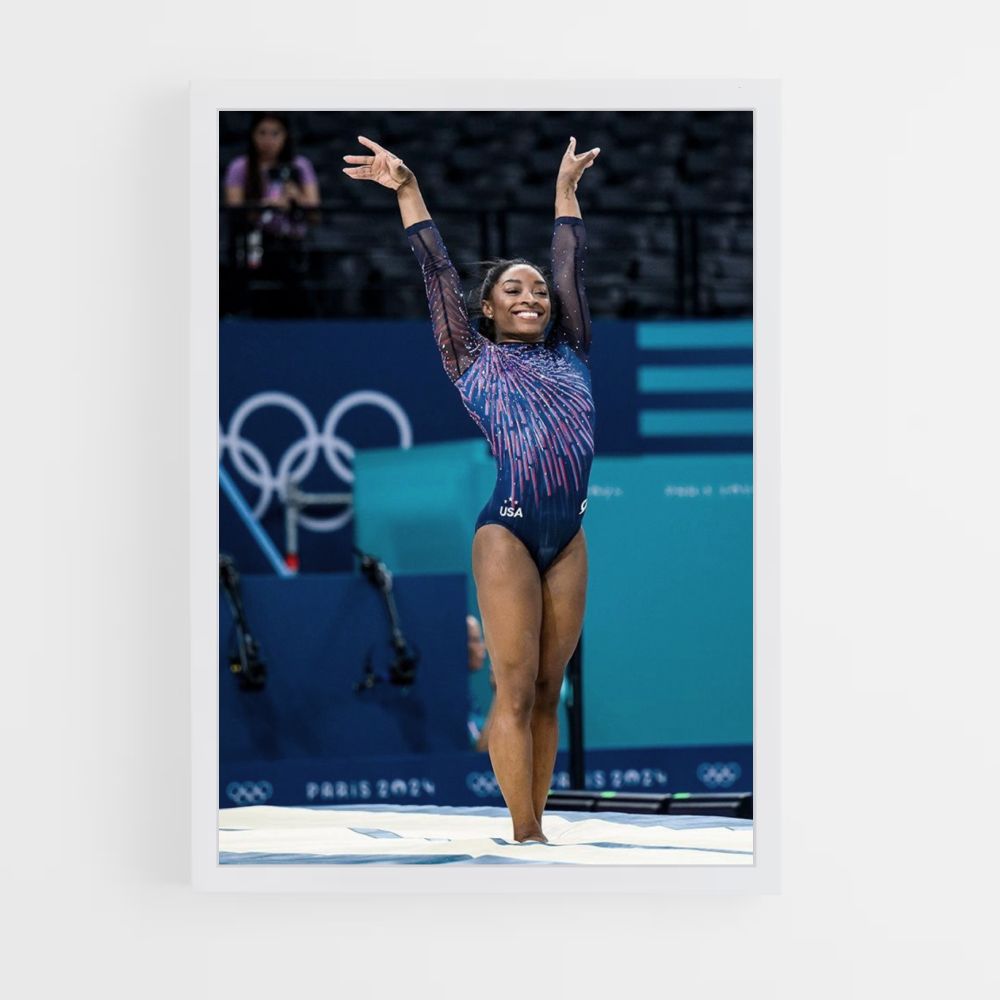 Affiche Sol Simone Biles