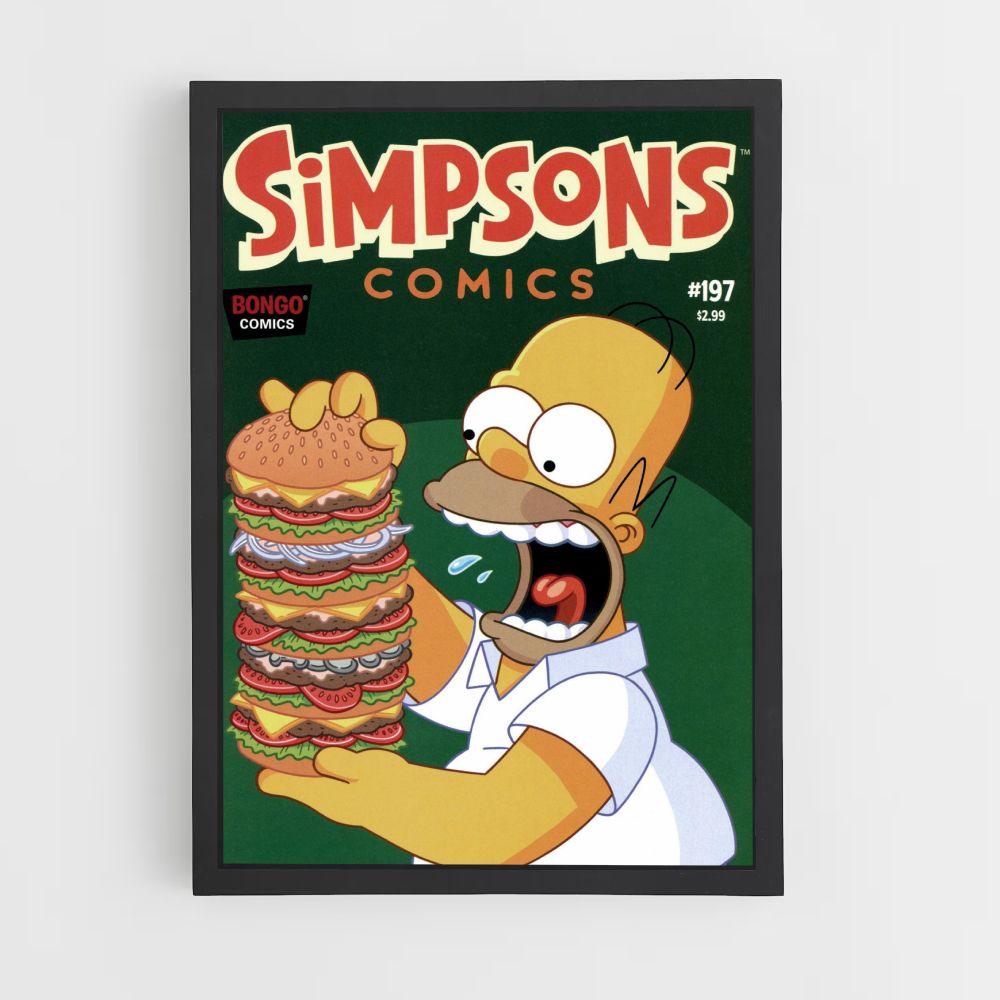 Poster Simpsons Burger