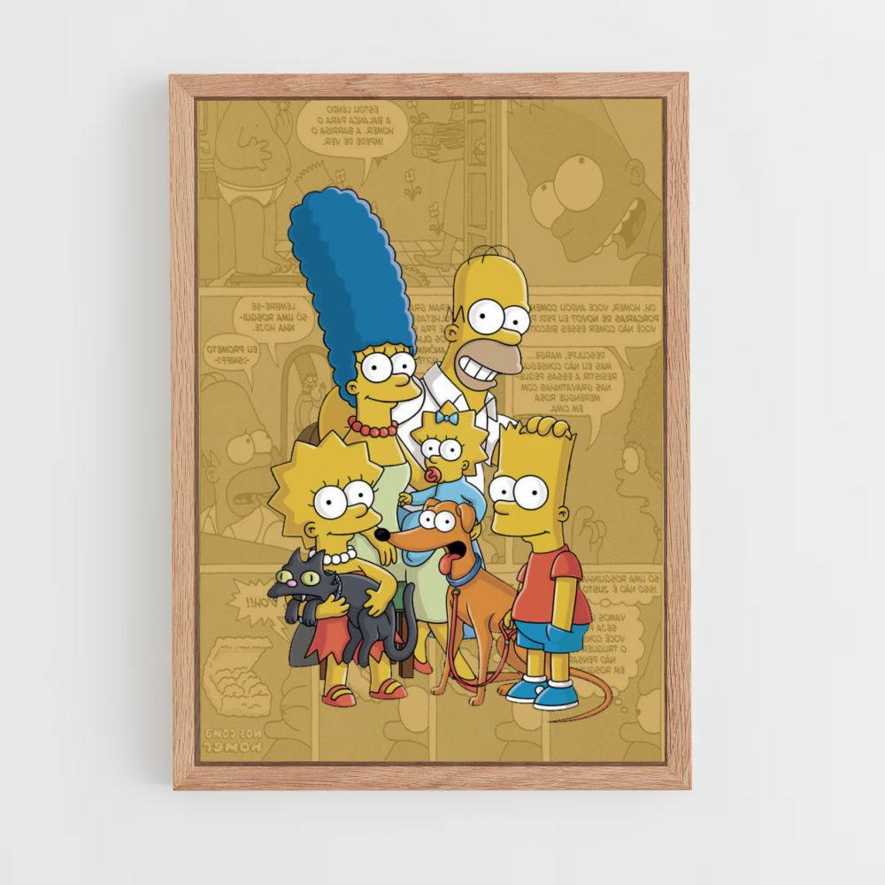 Poster Simpsons Comics