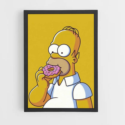 Homer Donut Poster