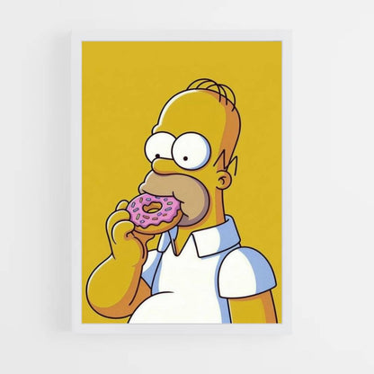 Homer Donut Poster