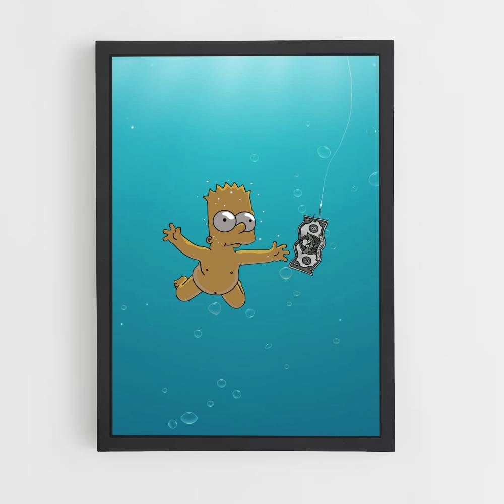 Poster Bart Nirvana