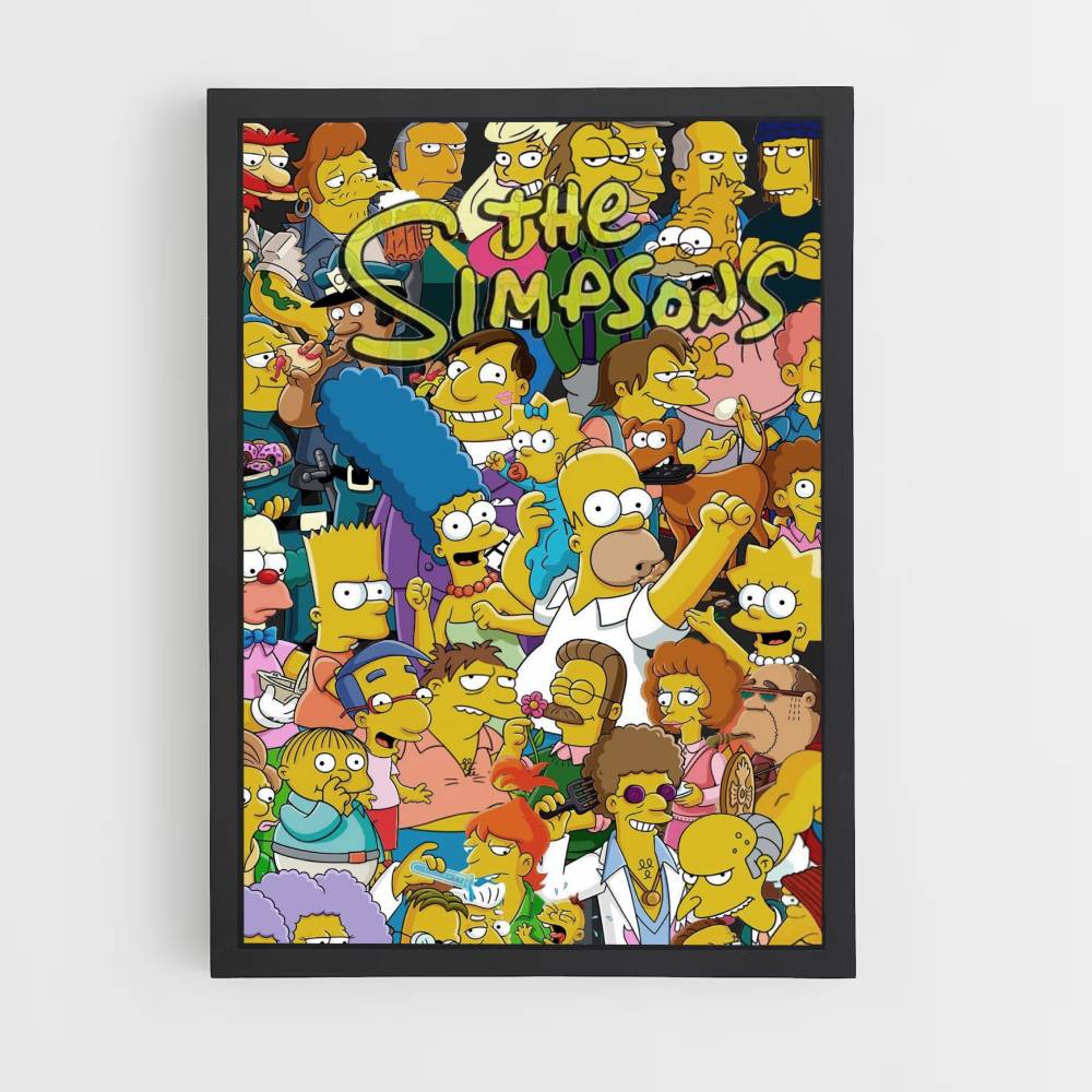 Poster Simpsons Character