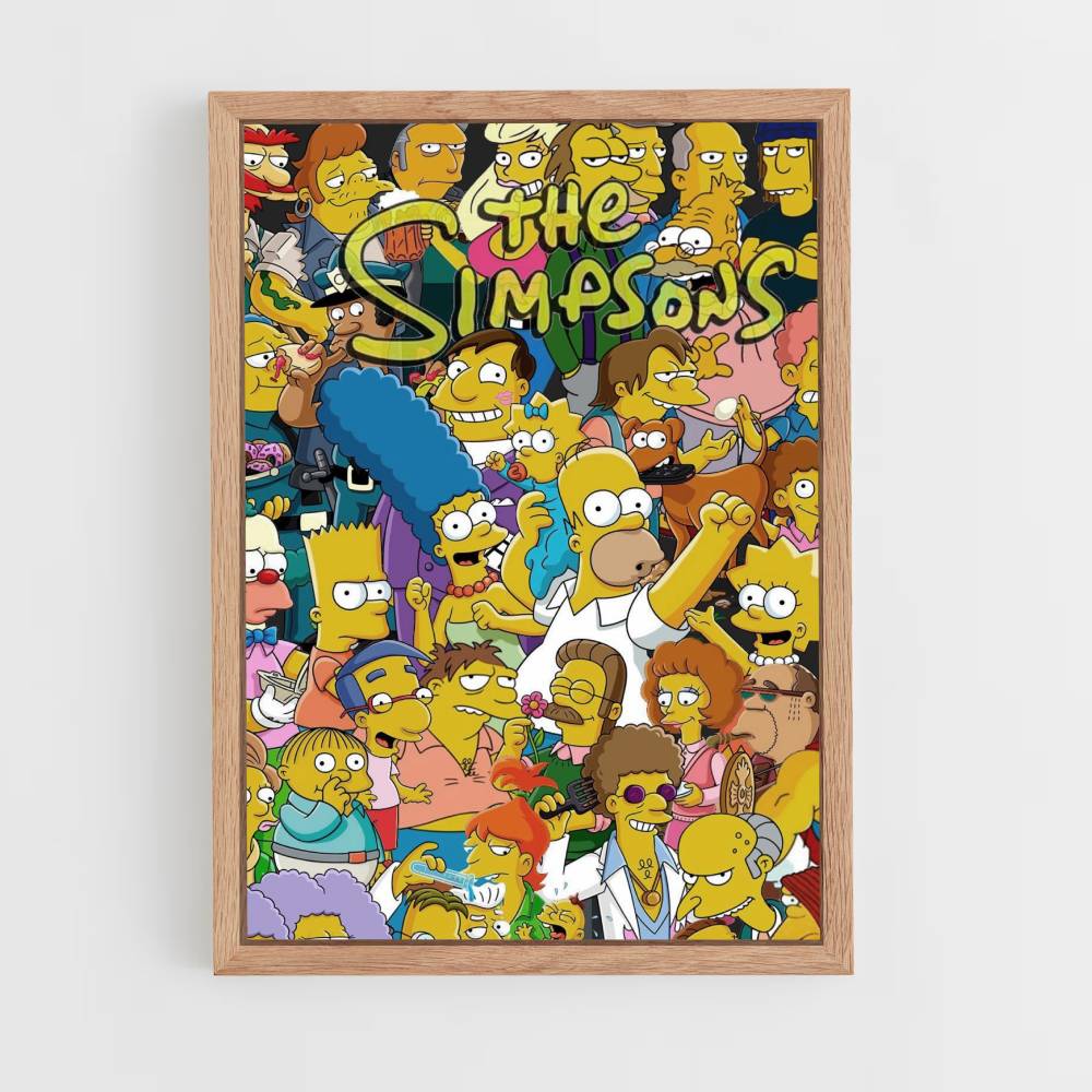 Poster Simpsons Character