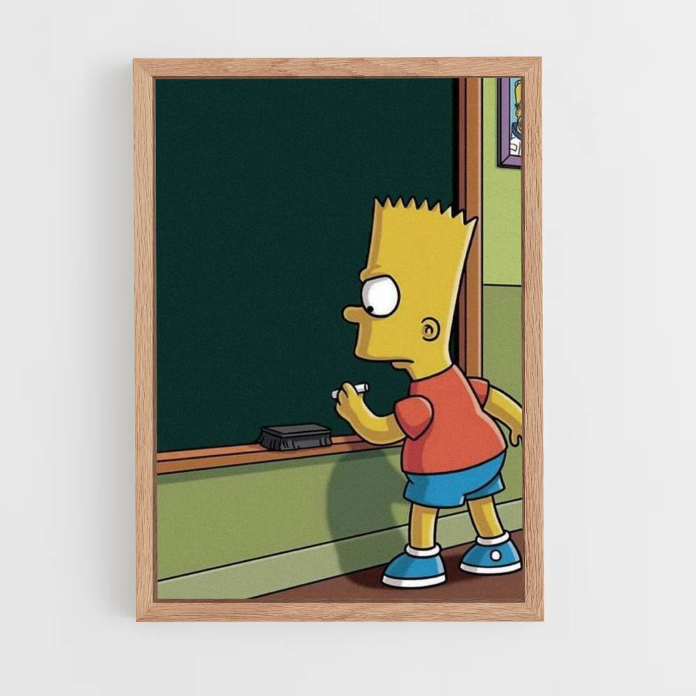 Bart Painting Poster