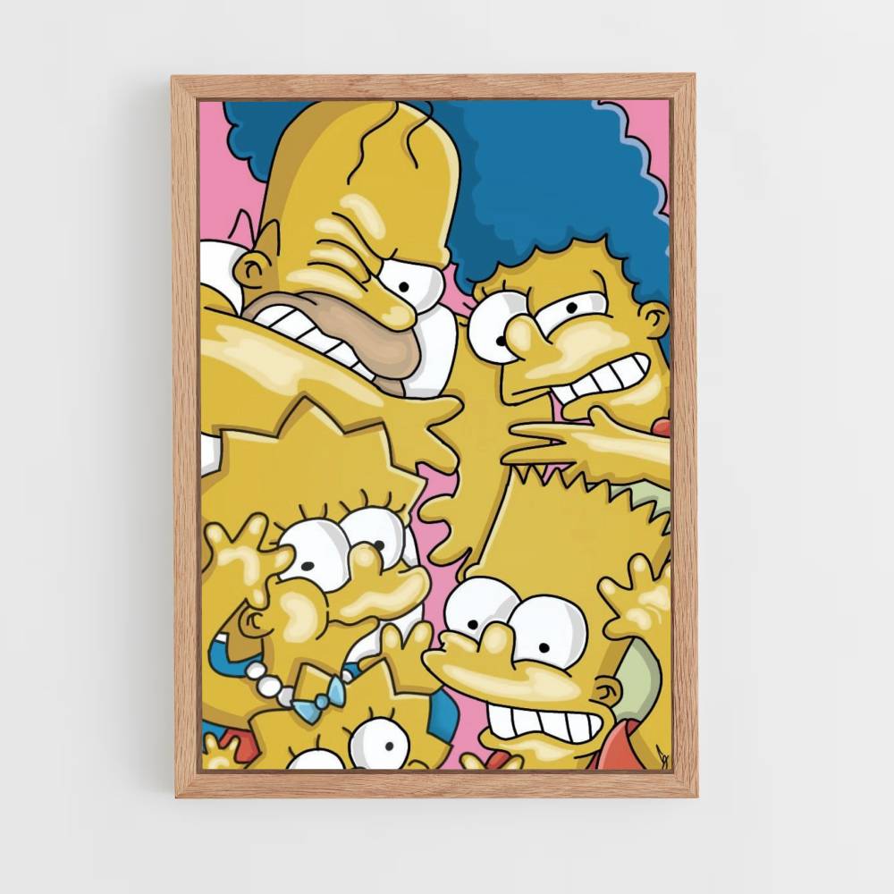 Poster Simpsons Family