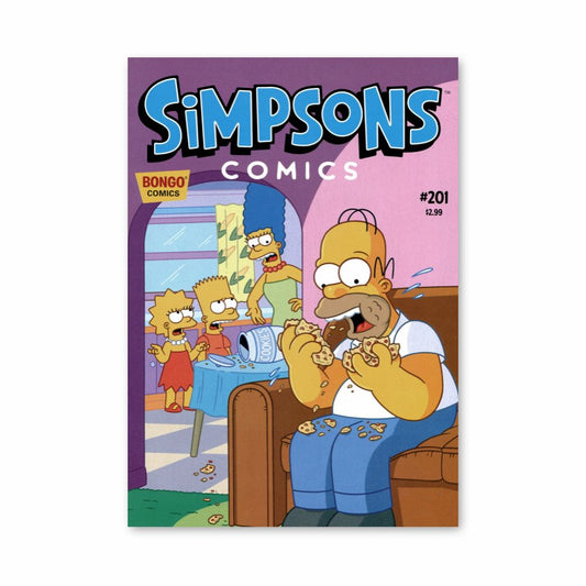 Poster Simpsons Cookies