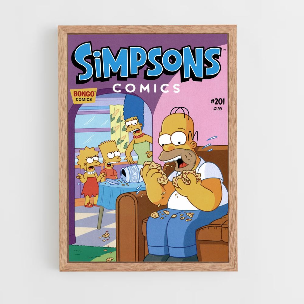 Poster Simpsons Cookies