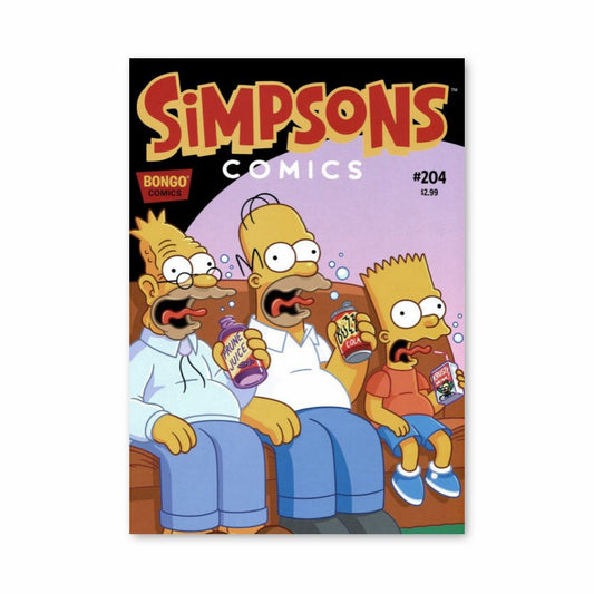 Poster Simpsons Beer