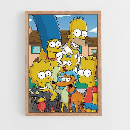 Poster Simpsons Family