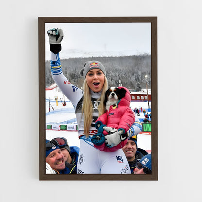 ski-13 cadre Bois foncé