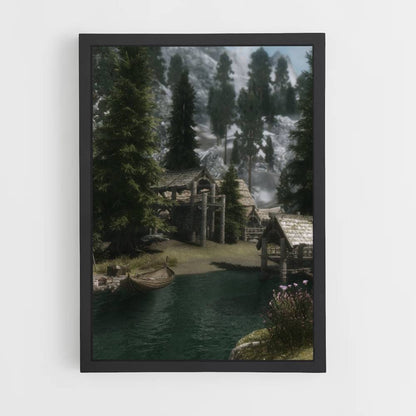 Lake Skyrim Poster