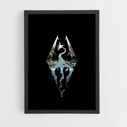 Skyrim Logo Poster