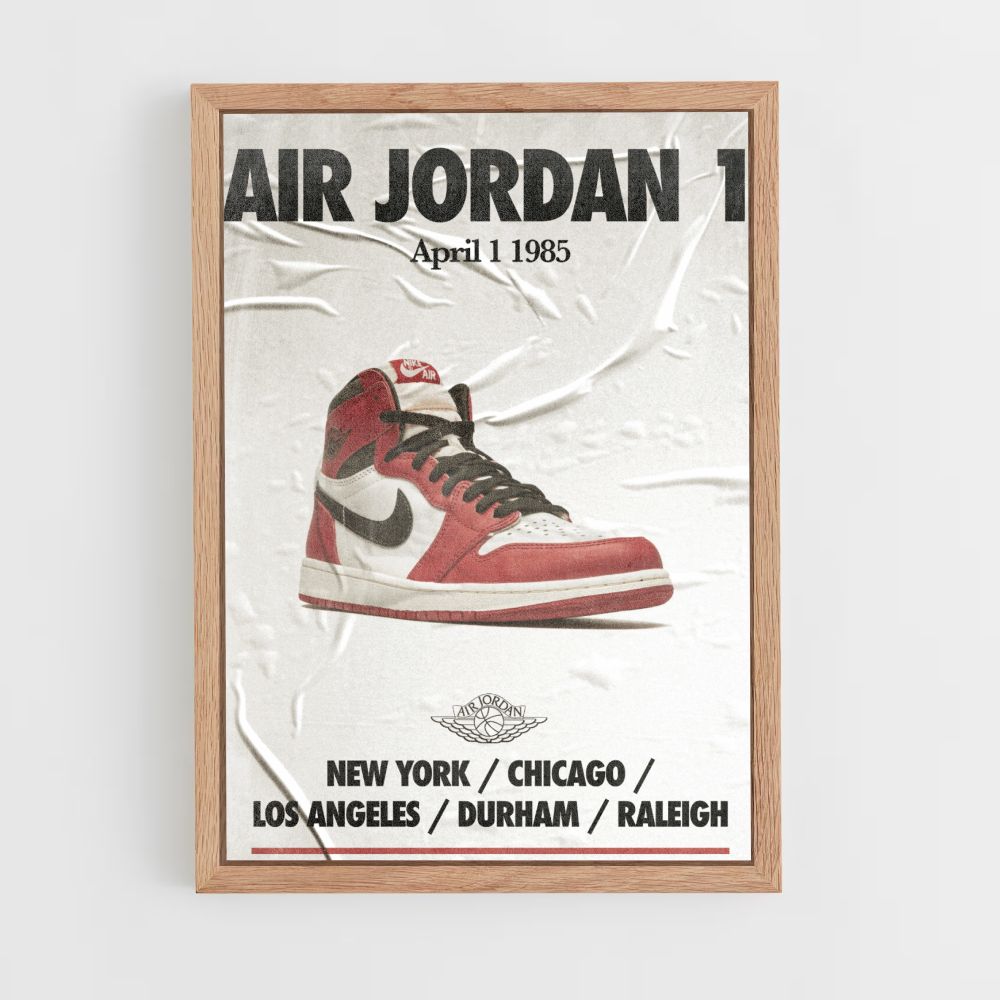 Air Jordan 1 Poster