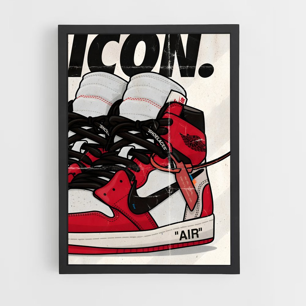 sneakers-22 cadre Noir