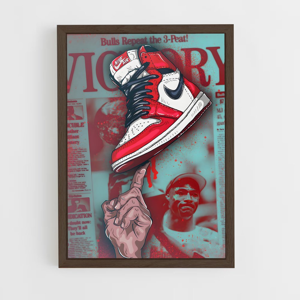 sneakers-25 cadre Bois foncé