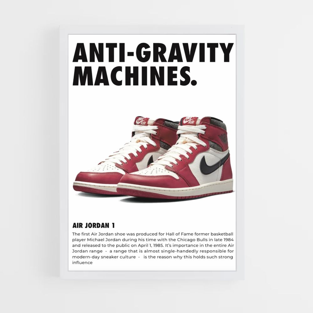 NIke Anti Gravity Poster