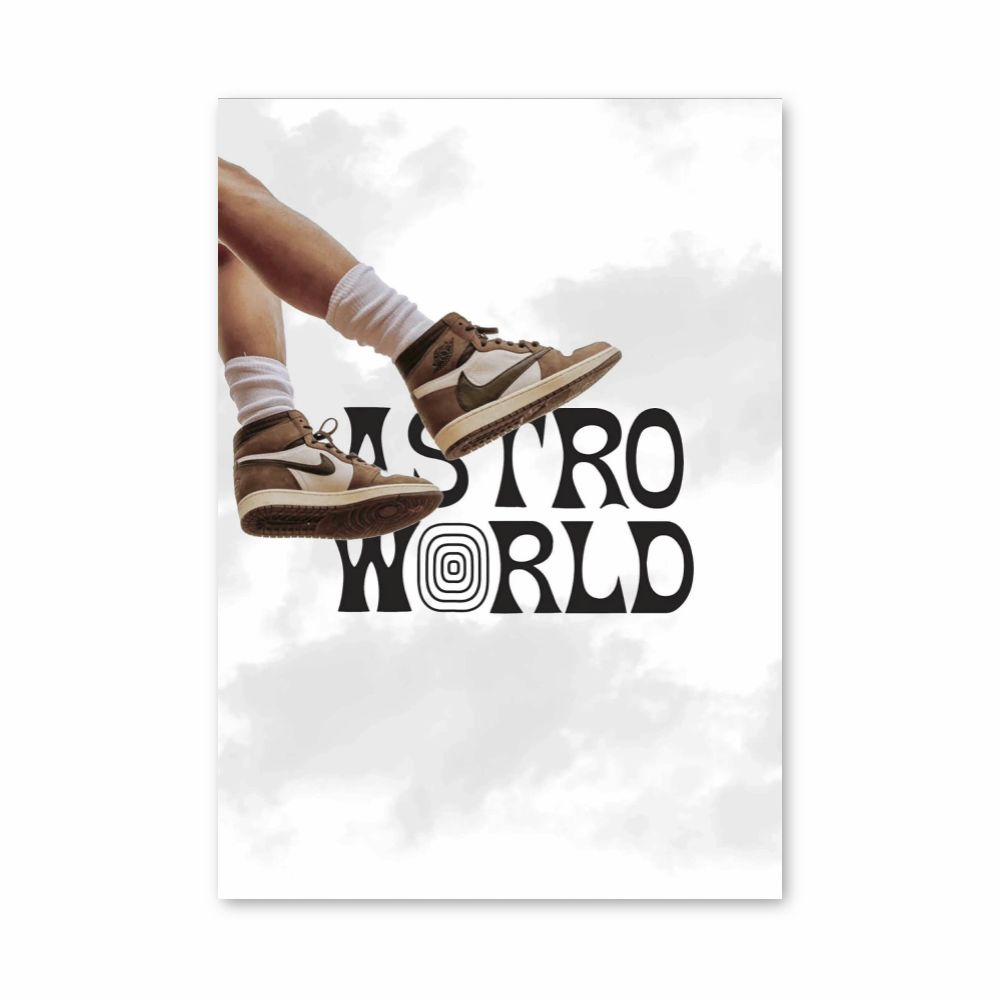 Poster Nike Astro World | Aesthetic Posters