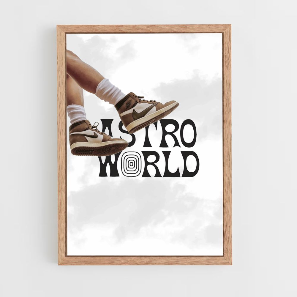 Nike Astro World Poster