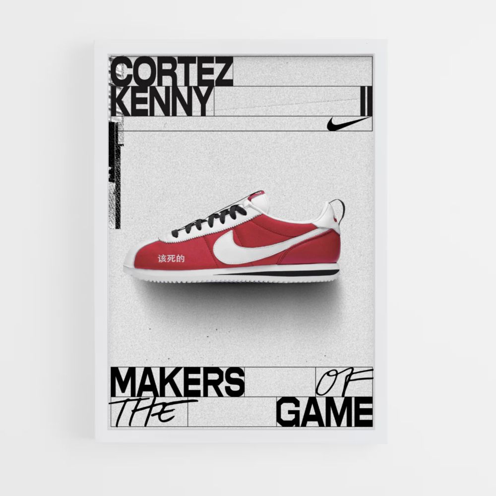 Poster Nike Cortez Kenny