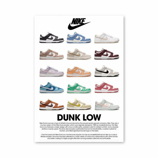 Poster Nike Dunk Low