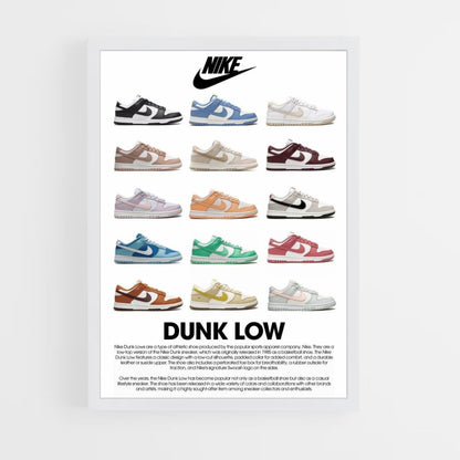 Poster Nike Dunk Laag