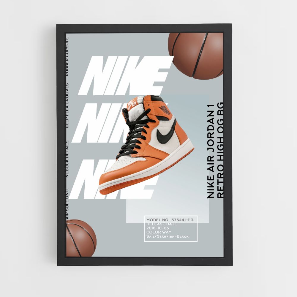 Nike Air Jordan 1-poster