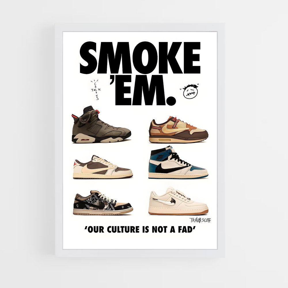 sneakers-30 cadre Blanc