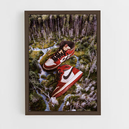 sneakers-5 cadre Bois foncé