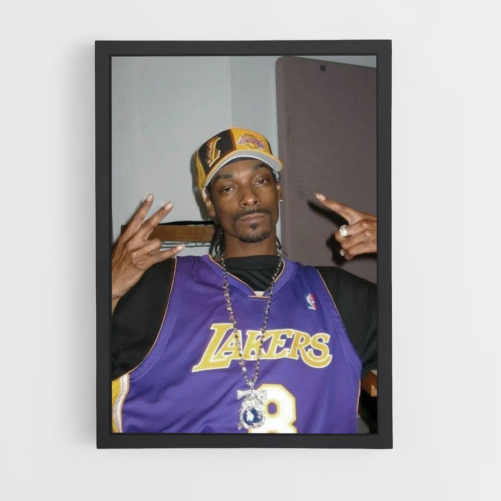 Snoop Dogg Lakers Poster