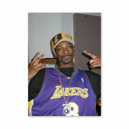 Snoop Dogg Lakers Poster