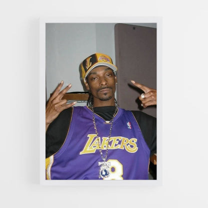 Snoop Dogg Lakers Poster