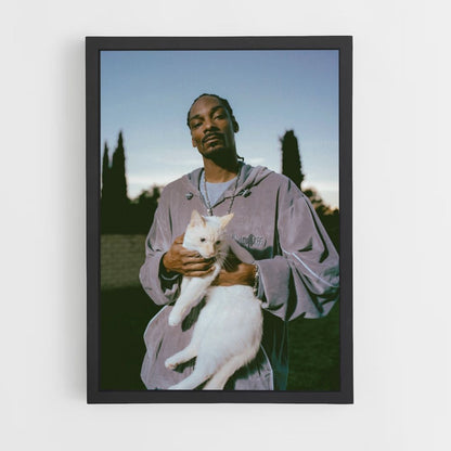 Snoop Dogg Cat Poster