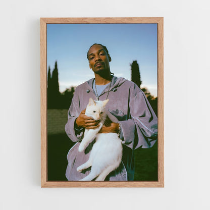 snoop-dog-5 cadre Bois clair