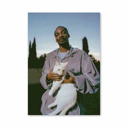 Snoop Dogg Cat Poster