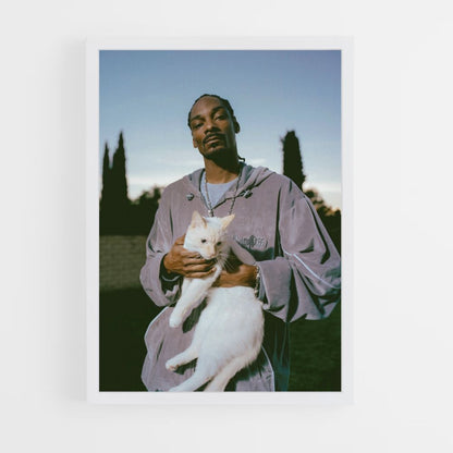 Snoop Dogg Cat Poster