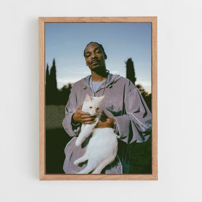 Snoop Dogg Cat Poster