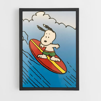 snoopy-12 cadre Noir