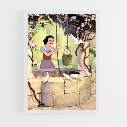snow-white-12 cadre Blanc
