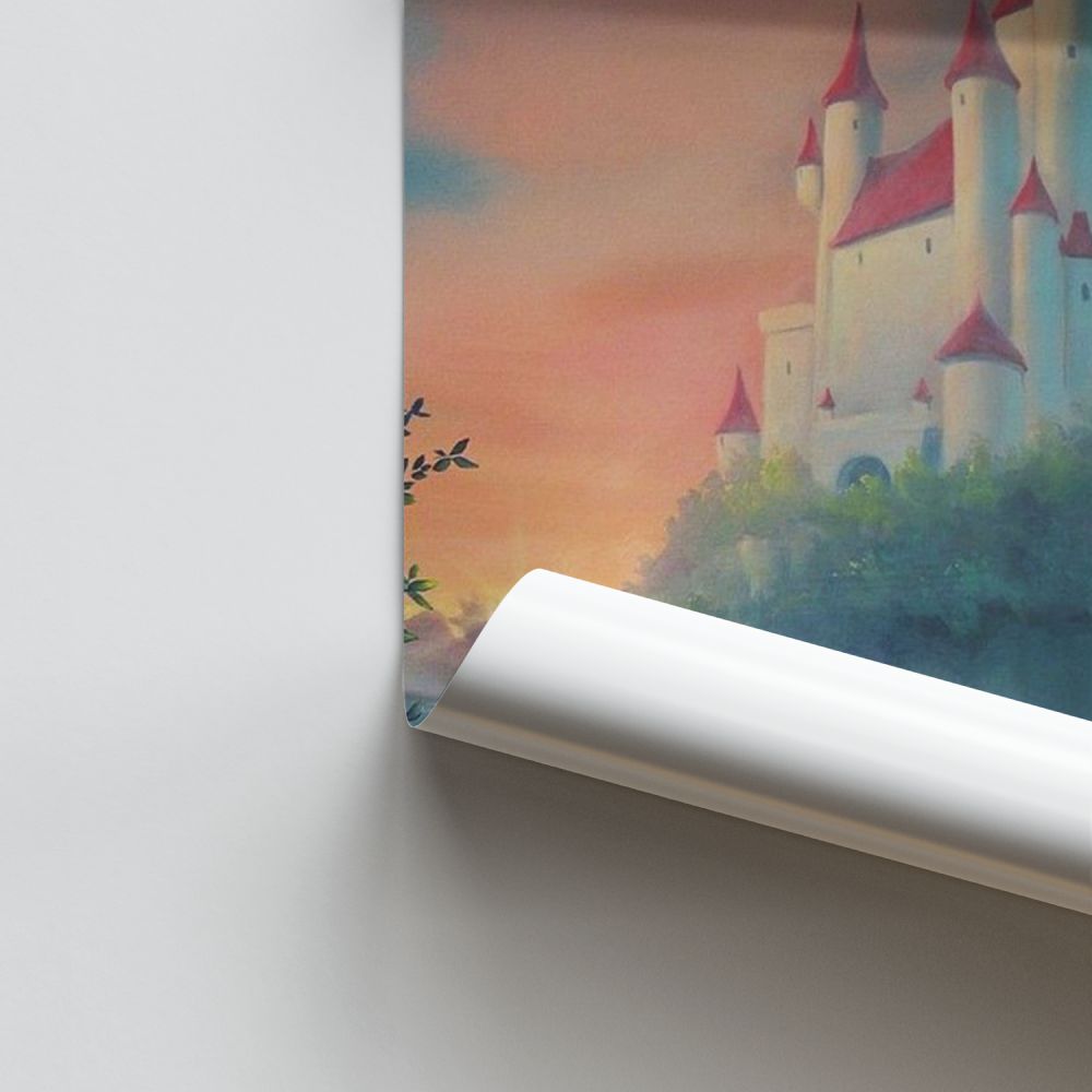 Snow White Castle Poster