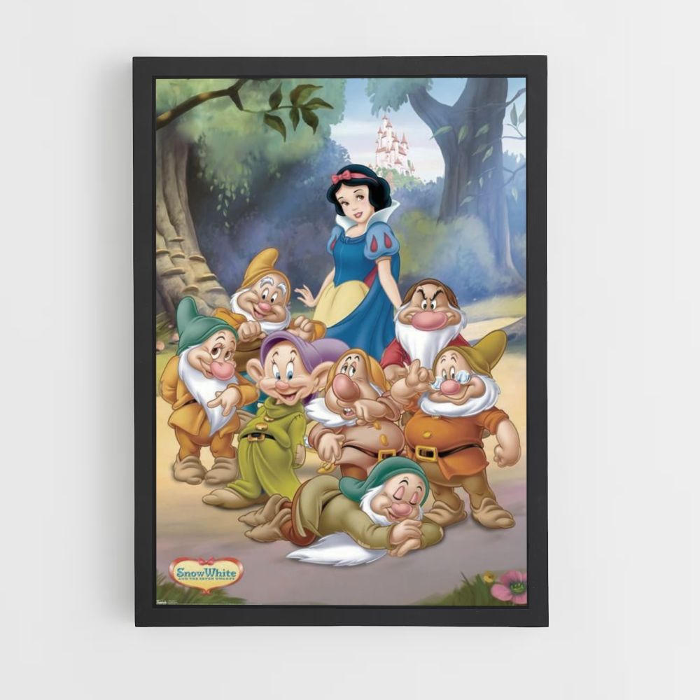 Snow White Dwarfs Poster