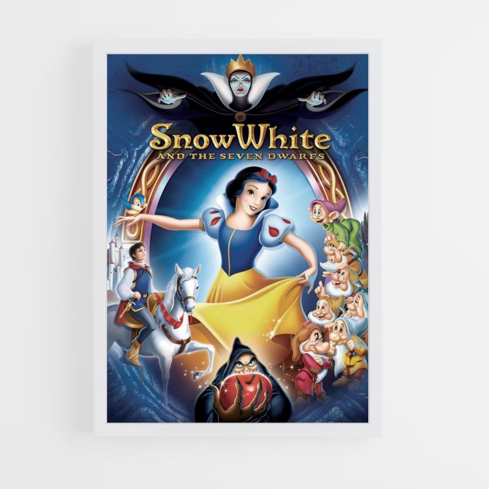 Snow White Mirror Poster