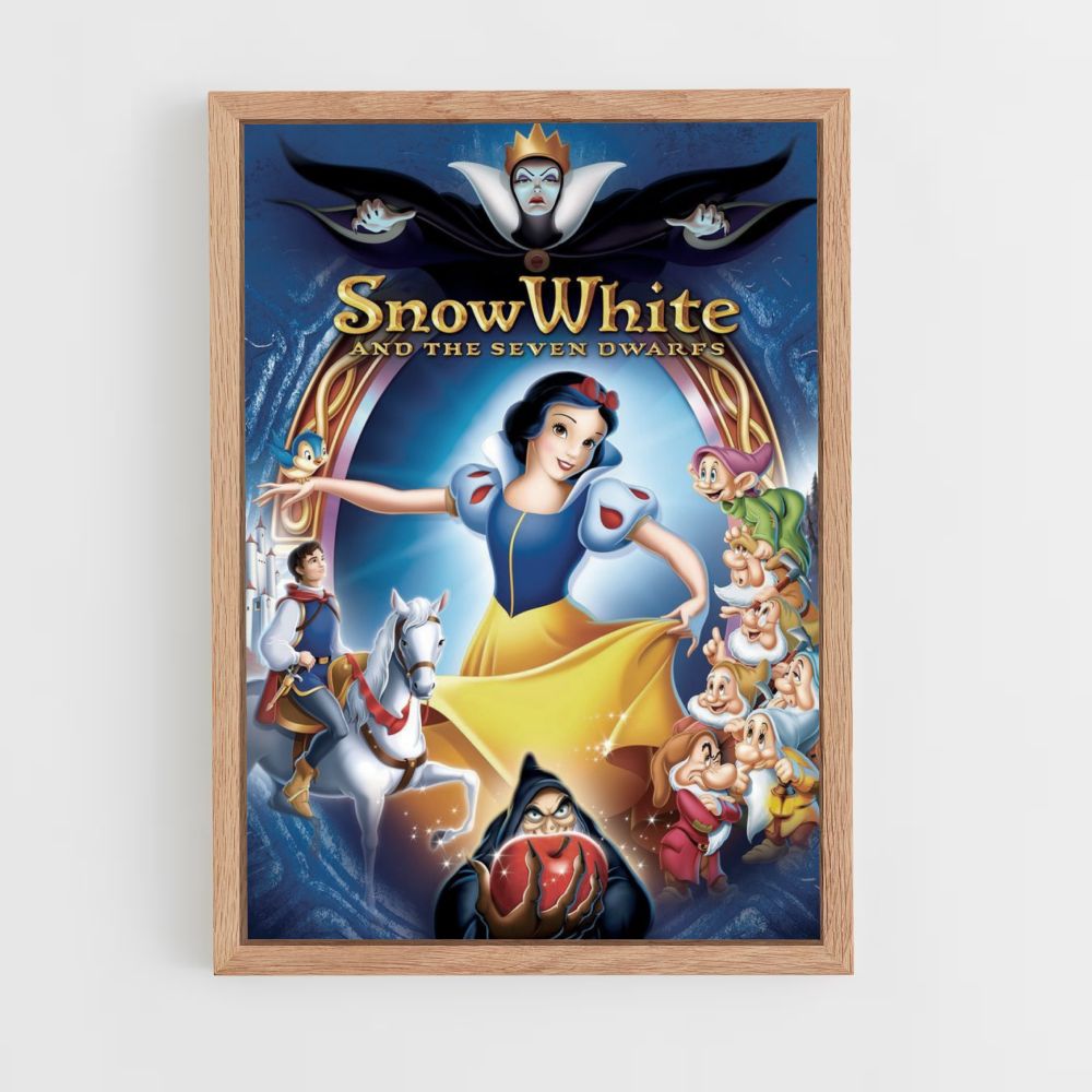 Snow White Mirror Poster