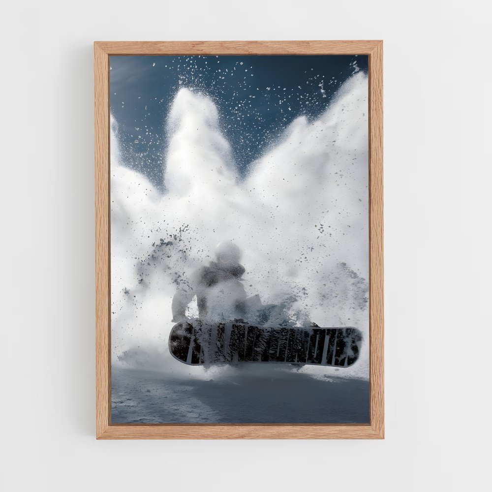 snowboard-1 cadre Bois clair