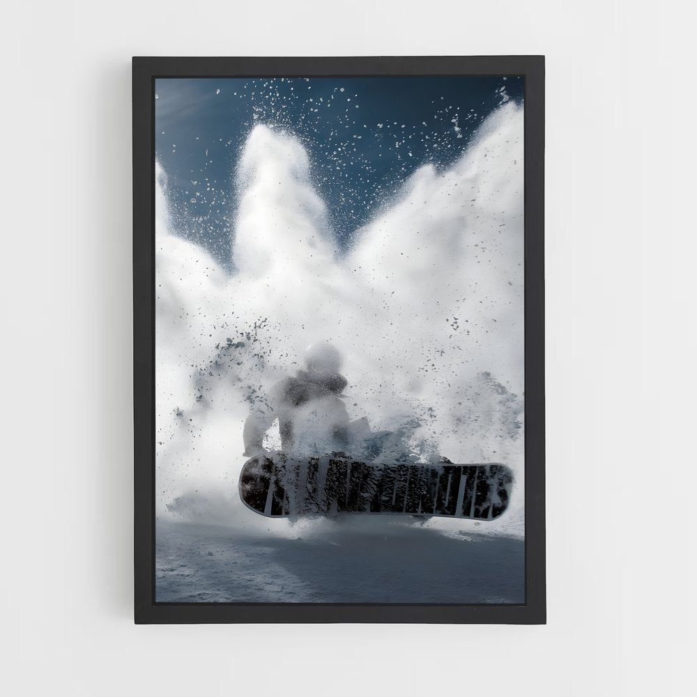 snowboard-1 cadre Noir